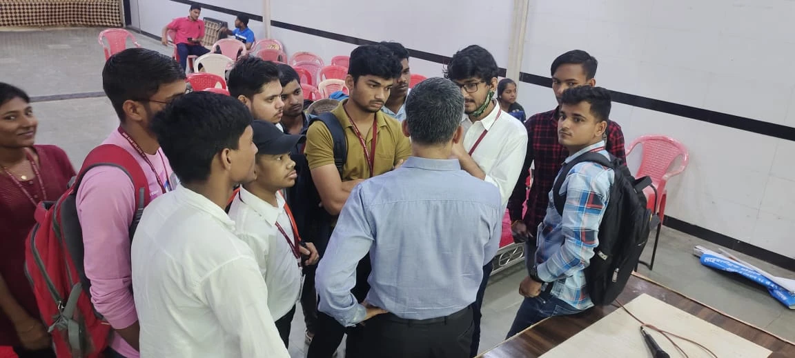 Students discussing